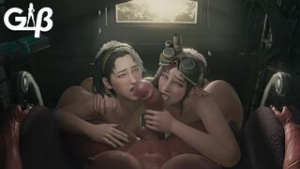 Futa × OG & Serious Hanlah | 4K - ﻿3D animation on Crohasit